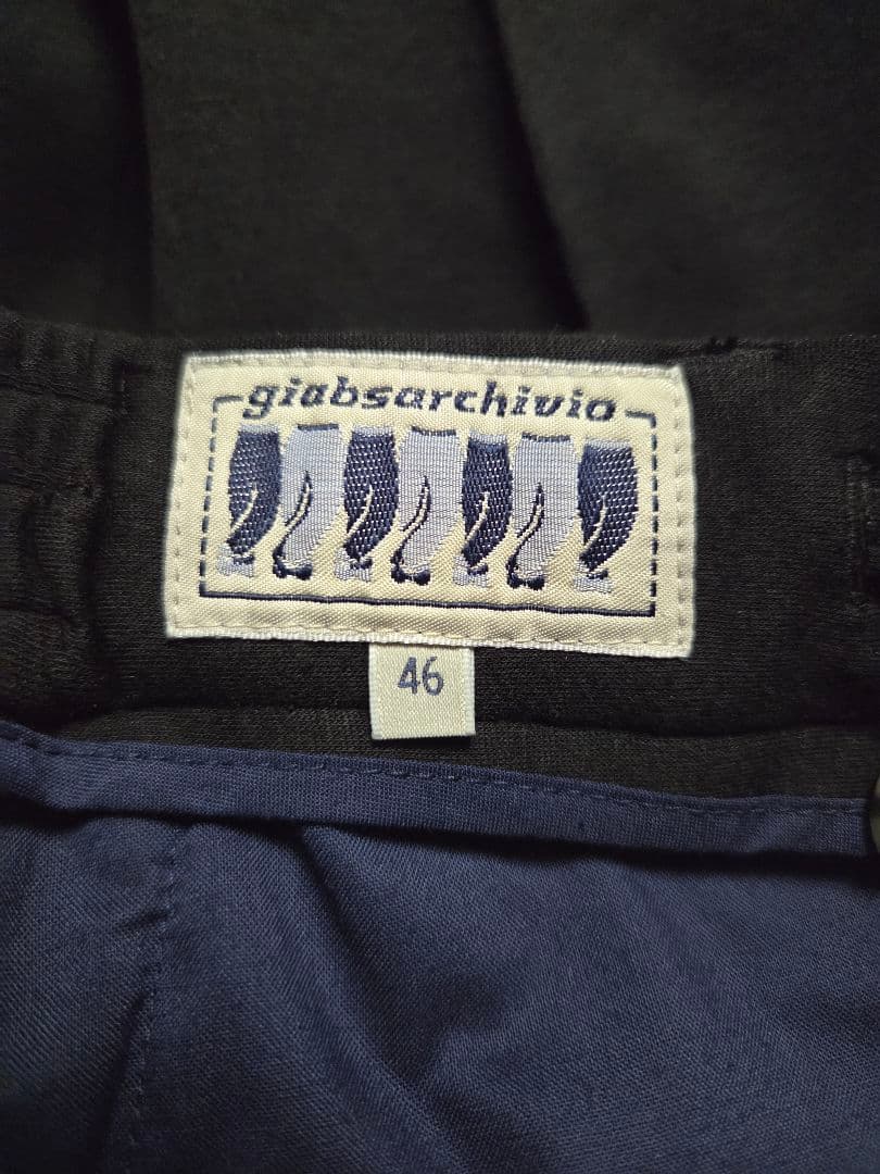 【美品】ジャブスアルキヴィオ　MASACCIO　トロジャージー　黒　46　秋冬