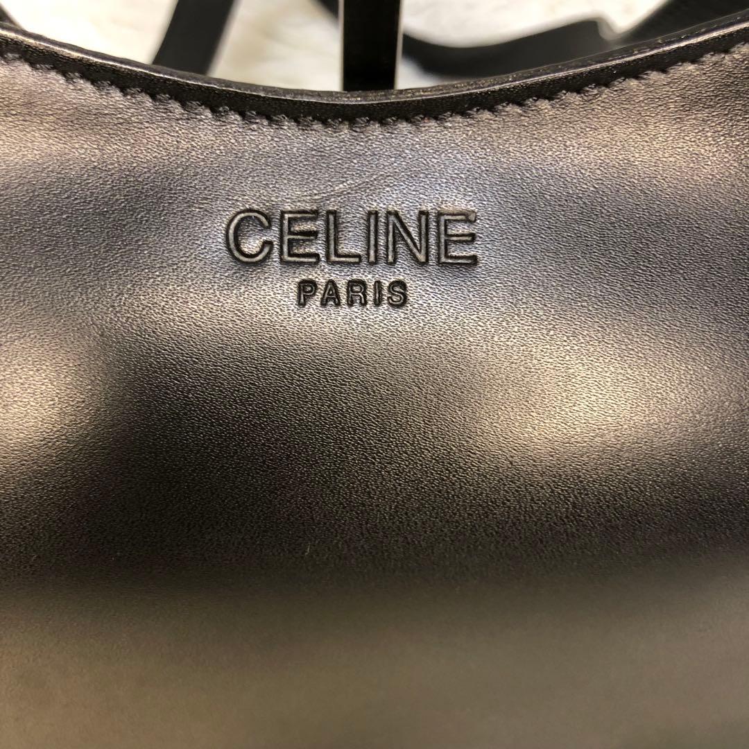 CELINE オールドセリーヌ ショルダーショルダーバッグ　ブランド刻印