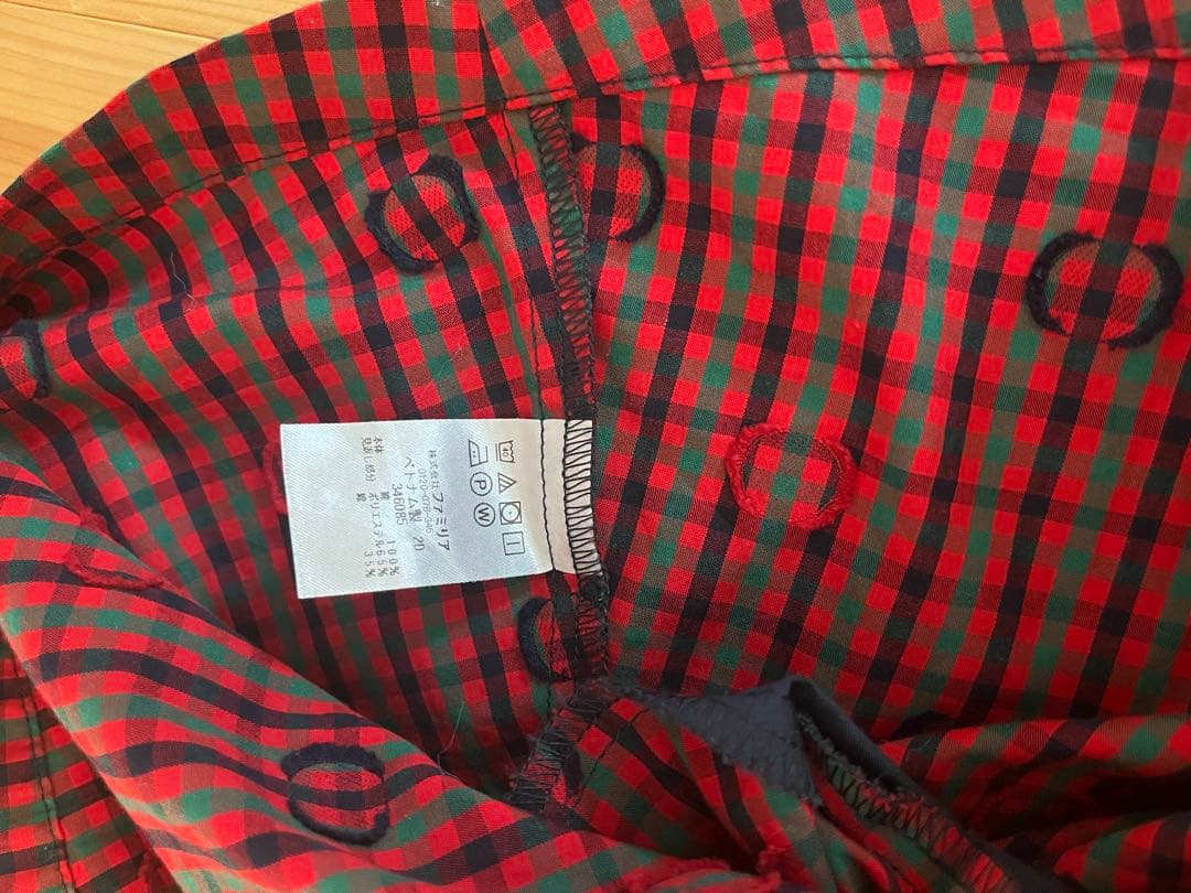 【ぴっぴ様】ファミリア　ワンピース120cm