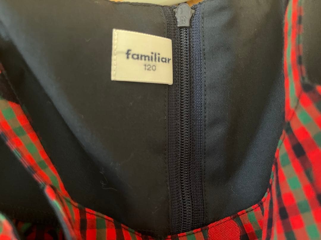 【ぴっぴ様】ファミリア　ワンピース120cm