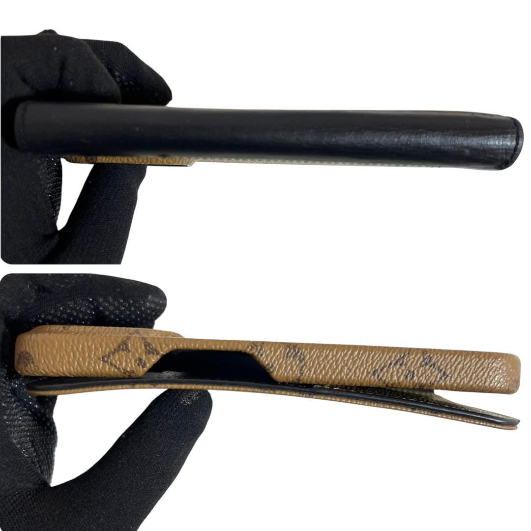 ルイヴィトン iPhone 14 Pro ケース モノグラム リバース 手帳型