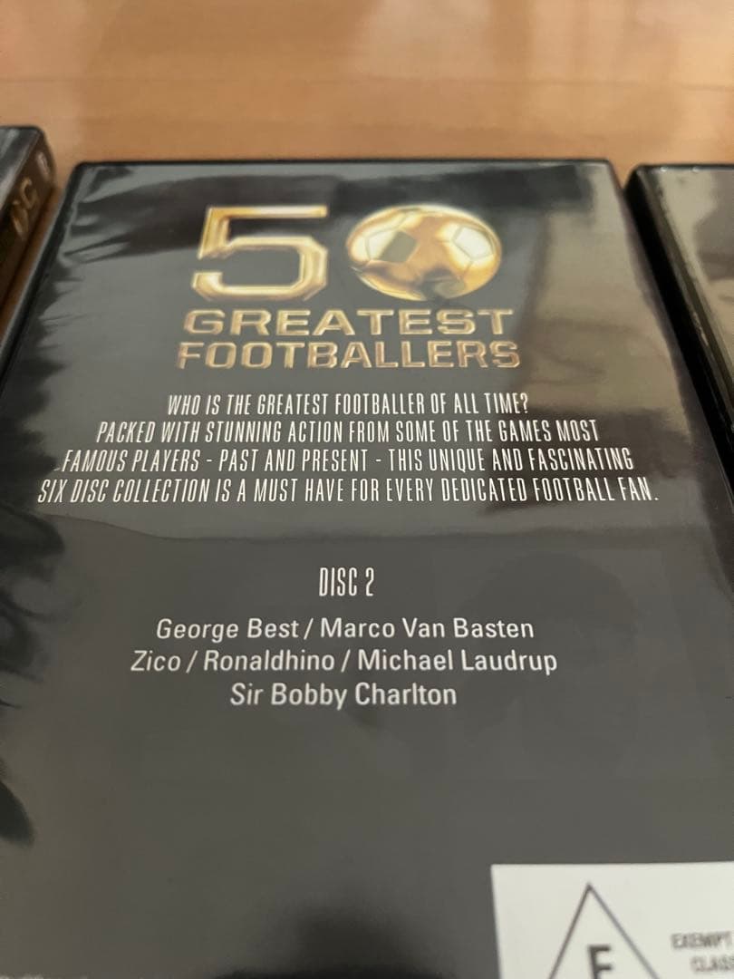 【国内未発売】50グレーテストフットボーラーズ DVD