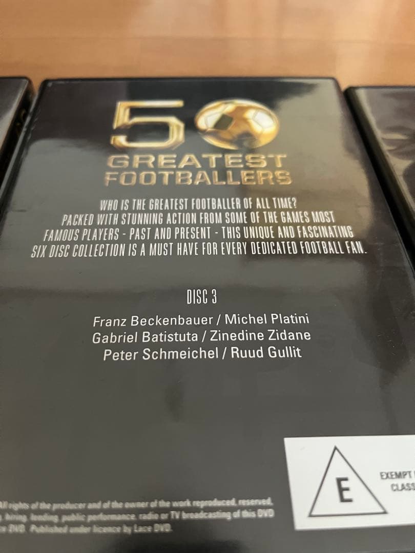 【国内未発売】50グレーテストフットボーラーズ DVD