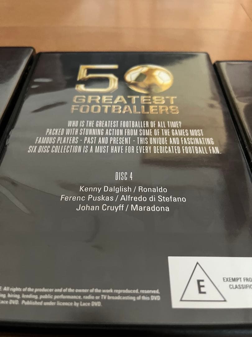 【国内未発売】50グレーテストフットボーラーズ DVD