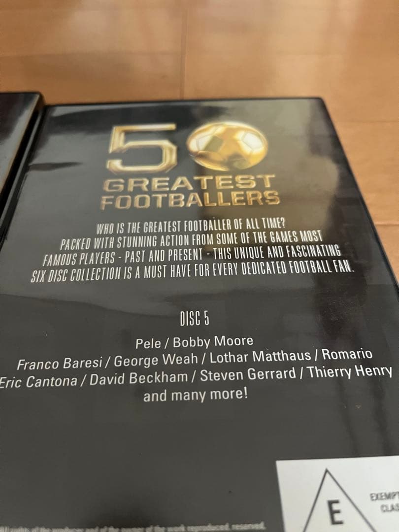 【国内未発売】50グレーテストフットボーラーズ DVD