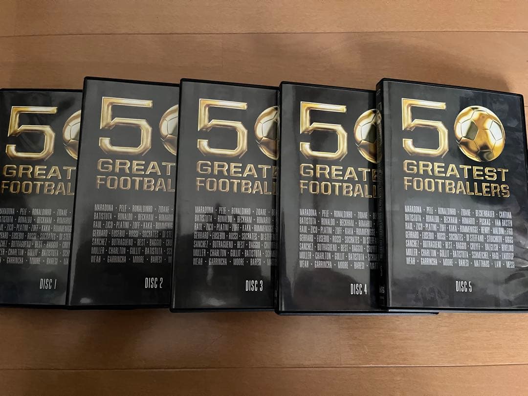 【国内未発売】50グレーテストフットボーラーズ DVD