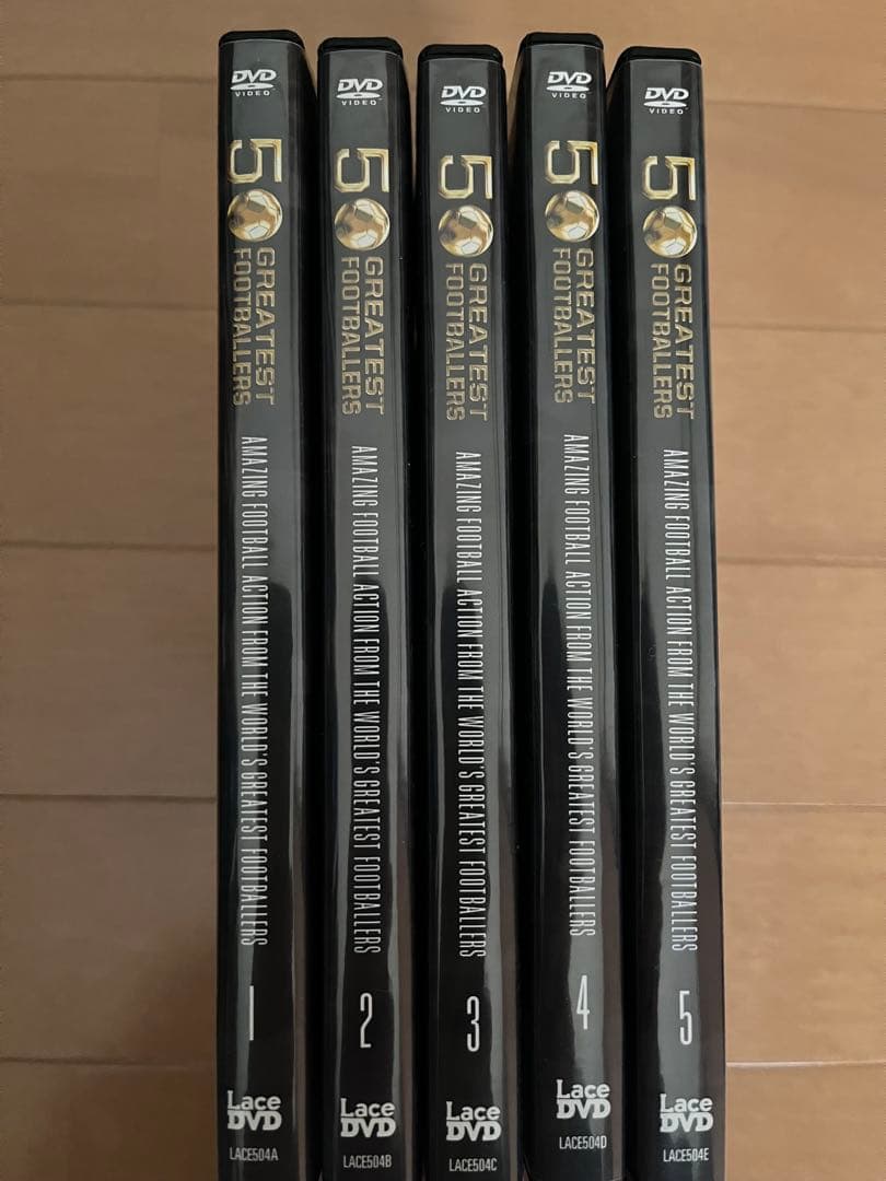 【国内未発売】50グレーテストフットボーラーズ DVD