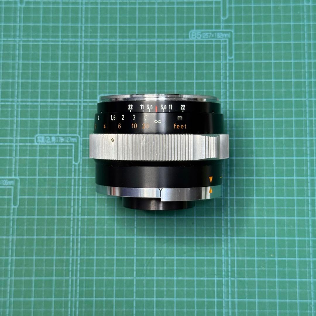 CarlZeiss Planar 50mm F2 contarex プラナー