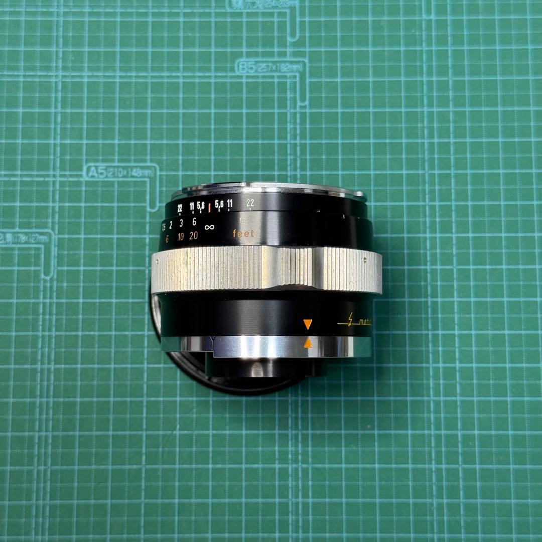 CarlZeiss Planar 50mm F2 contarex プラナー
