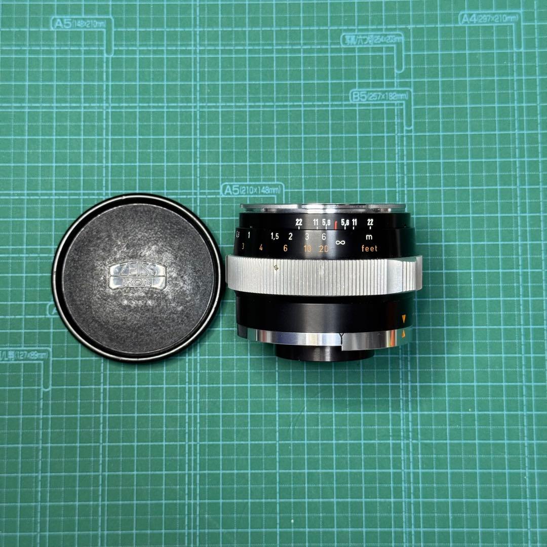 CarlZeiss Planar 50mm F2 contarex プラナー