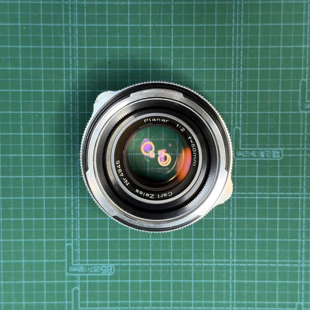 CarlZeiss Planar 50mm F2 contarex プラナー
