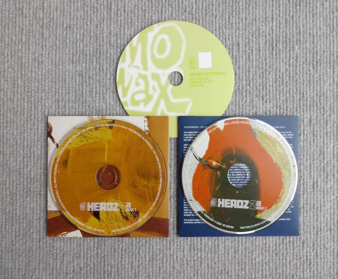 「Headz 2a & Headz 2b」 MO'WAX 2枚組 2点 まとめて