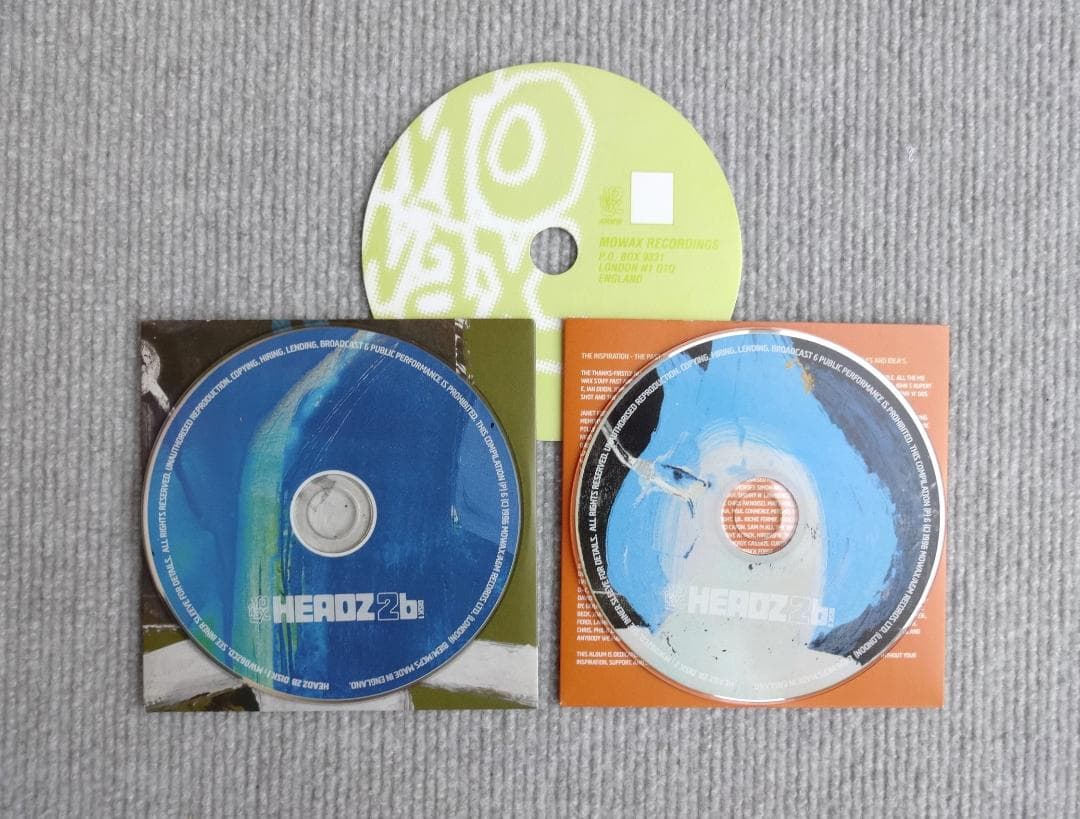 「Headz 2a & Headz 2b」 MO'WAX 2枚組 2点 まとめて