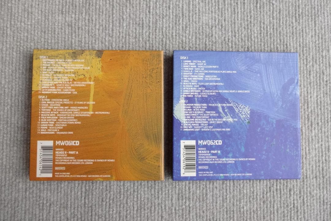 「Headz 2a & Headz 2b」 MO'WAX 2枚組 2点 まとめて