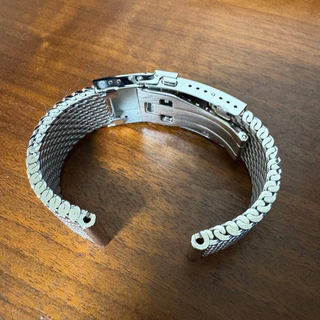 時計ベルト バンド HERMANN STAIB メッシュ ブレスレット 20mm