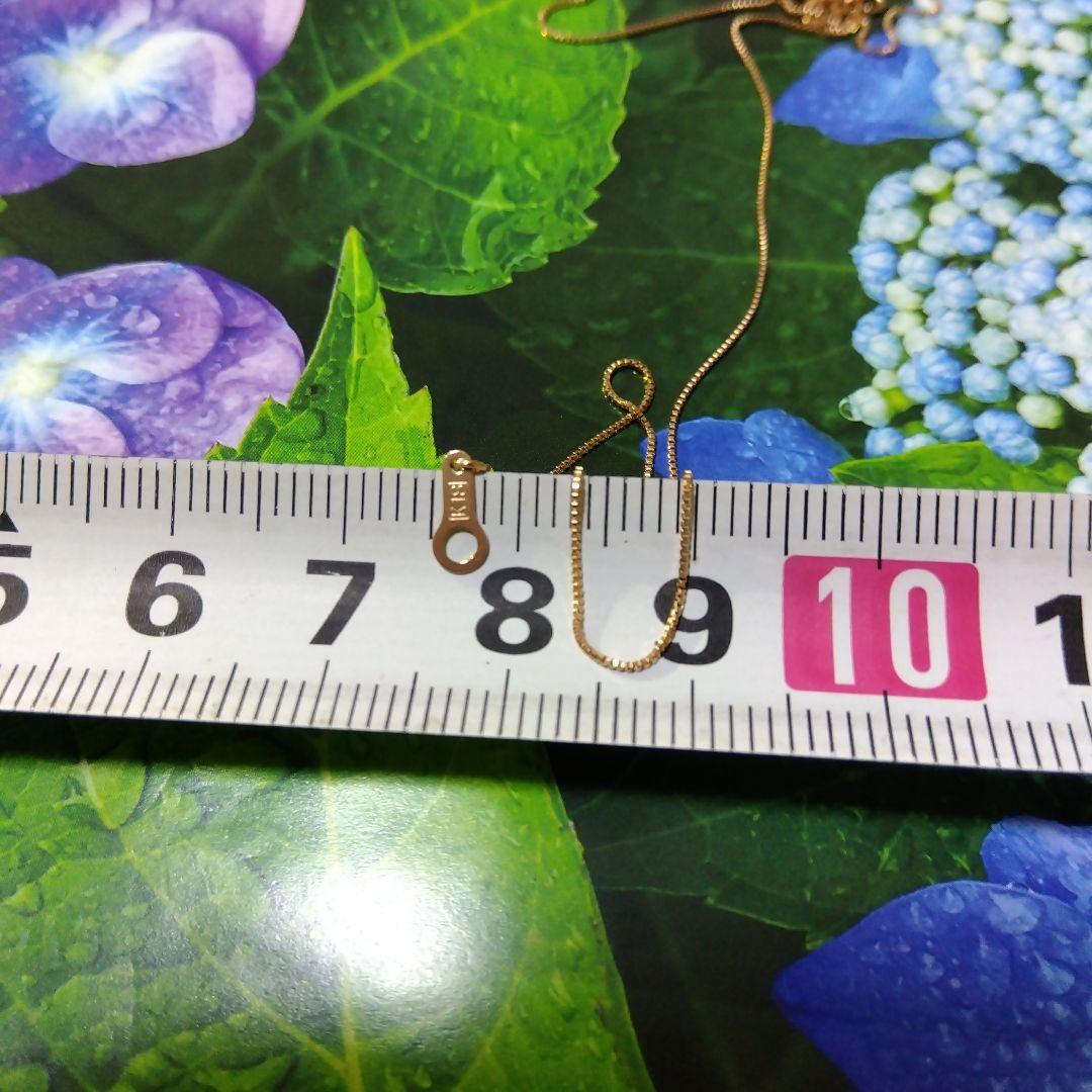 売切れ御免 K18PGベネチアンネックチェーン40cm新品 未着用品