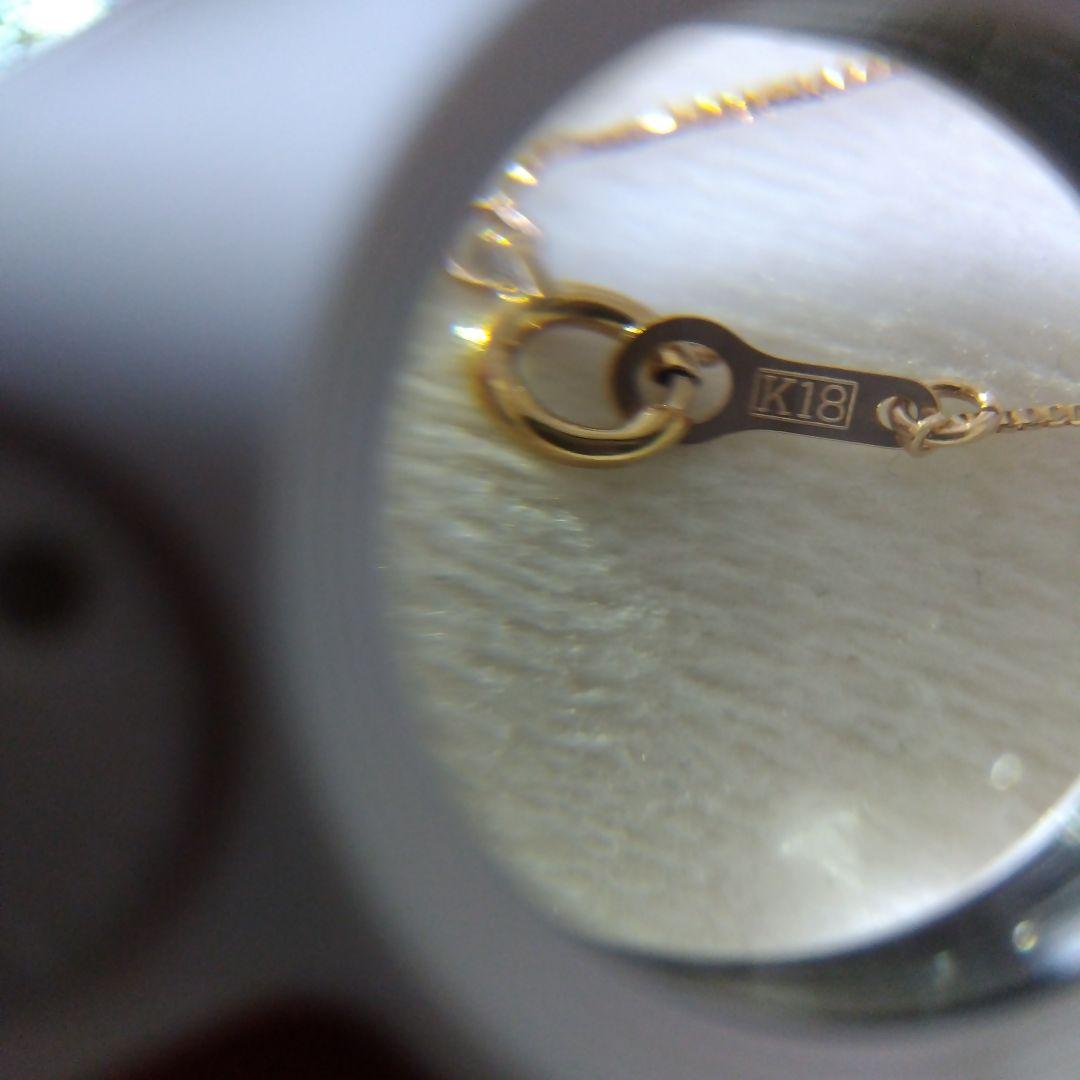 売切れ御免 K18PGベネチアンネックチェーン40cm新品 未着用品