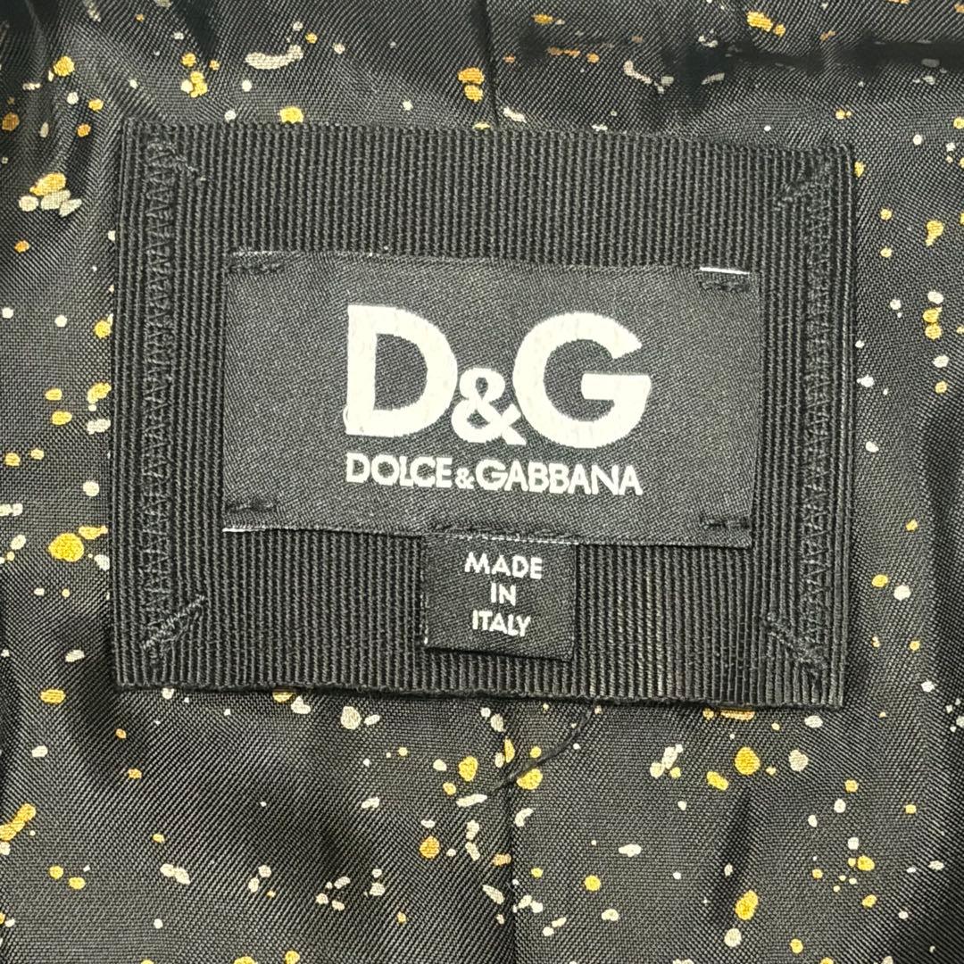 D&G Dolce&Gabbana レディース ジャケット ブラック 総柄 Ｍ