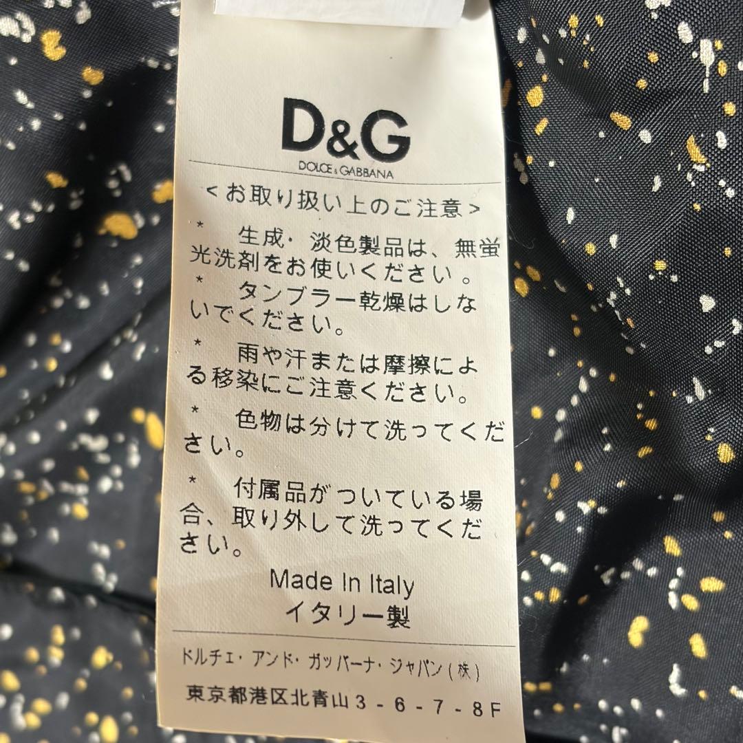 D&G Dolce&Gabbana レディース ジャケット ブラック 総柄 Ｍ