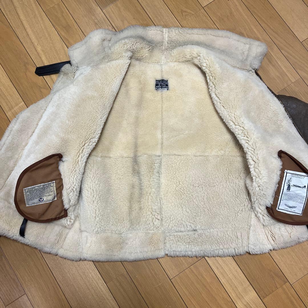 AVIREX B3レザージャケット メンズ40