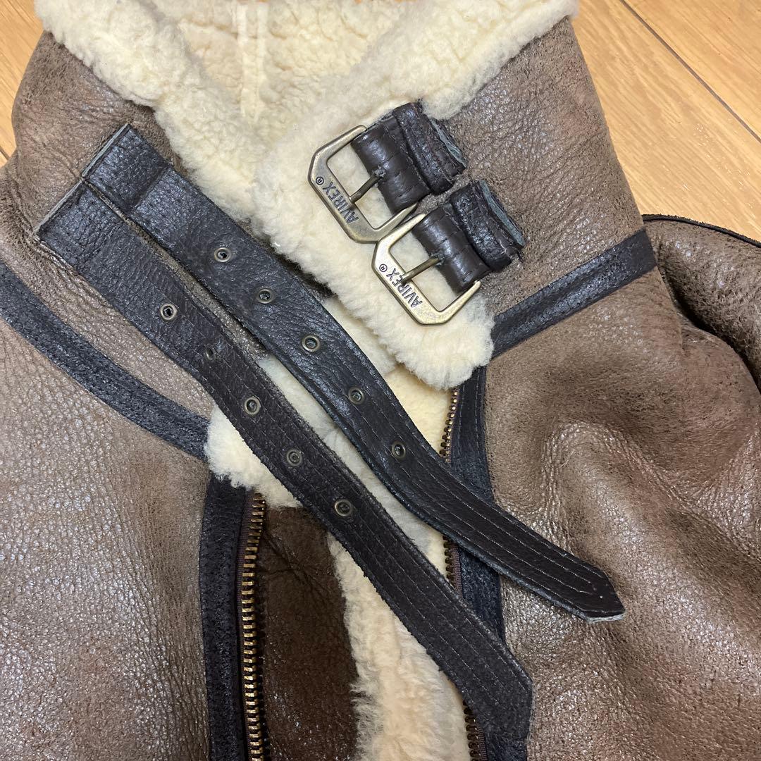 AVIREX B3レザージャケット メンズ40