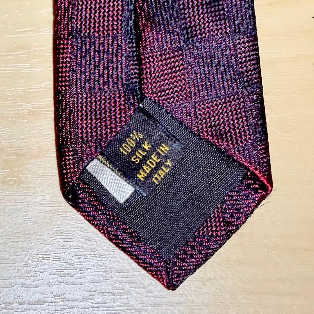 ルイ・ヴィトン ダミエ シルクネクタイ LOUIS VUITTON LV