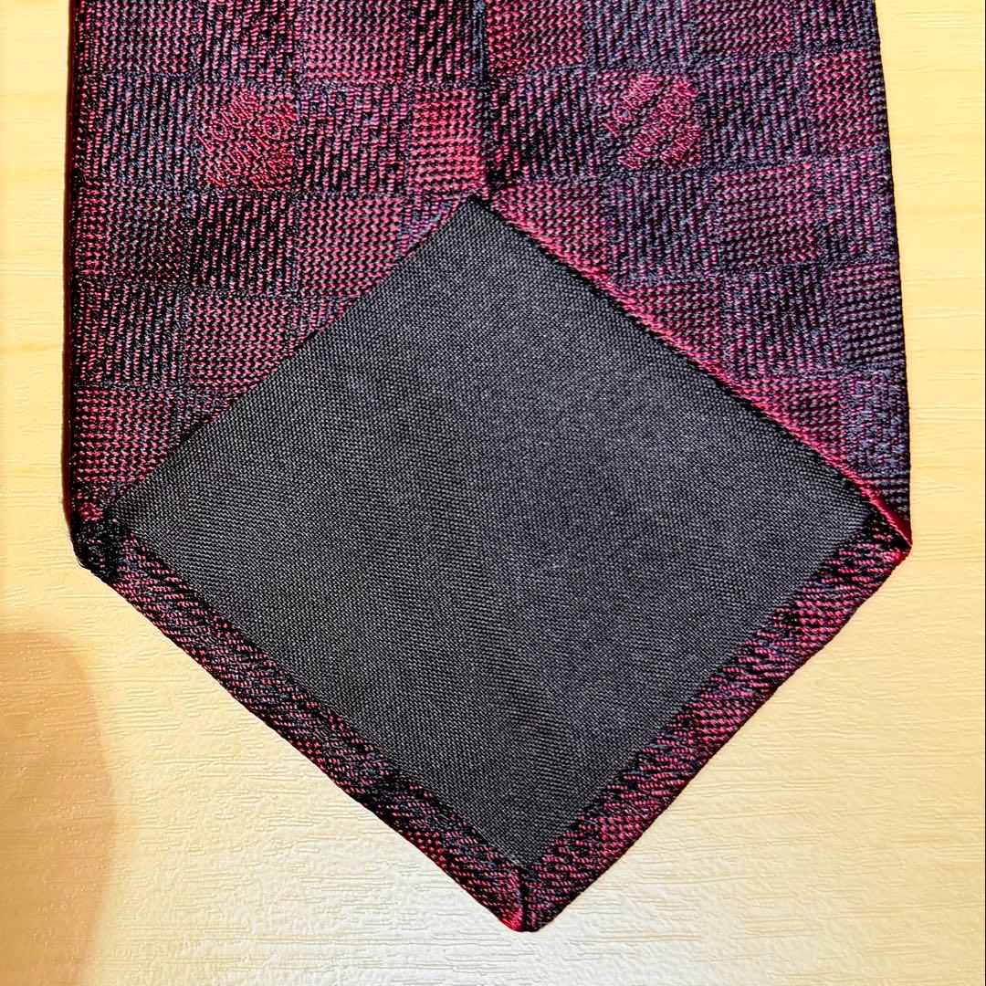 ルイ・ヴィトン ダミエ シルクネクタイ LOUIS VUITTON LV