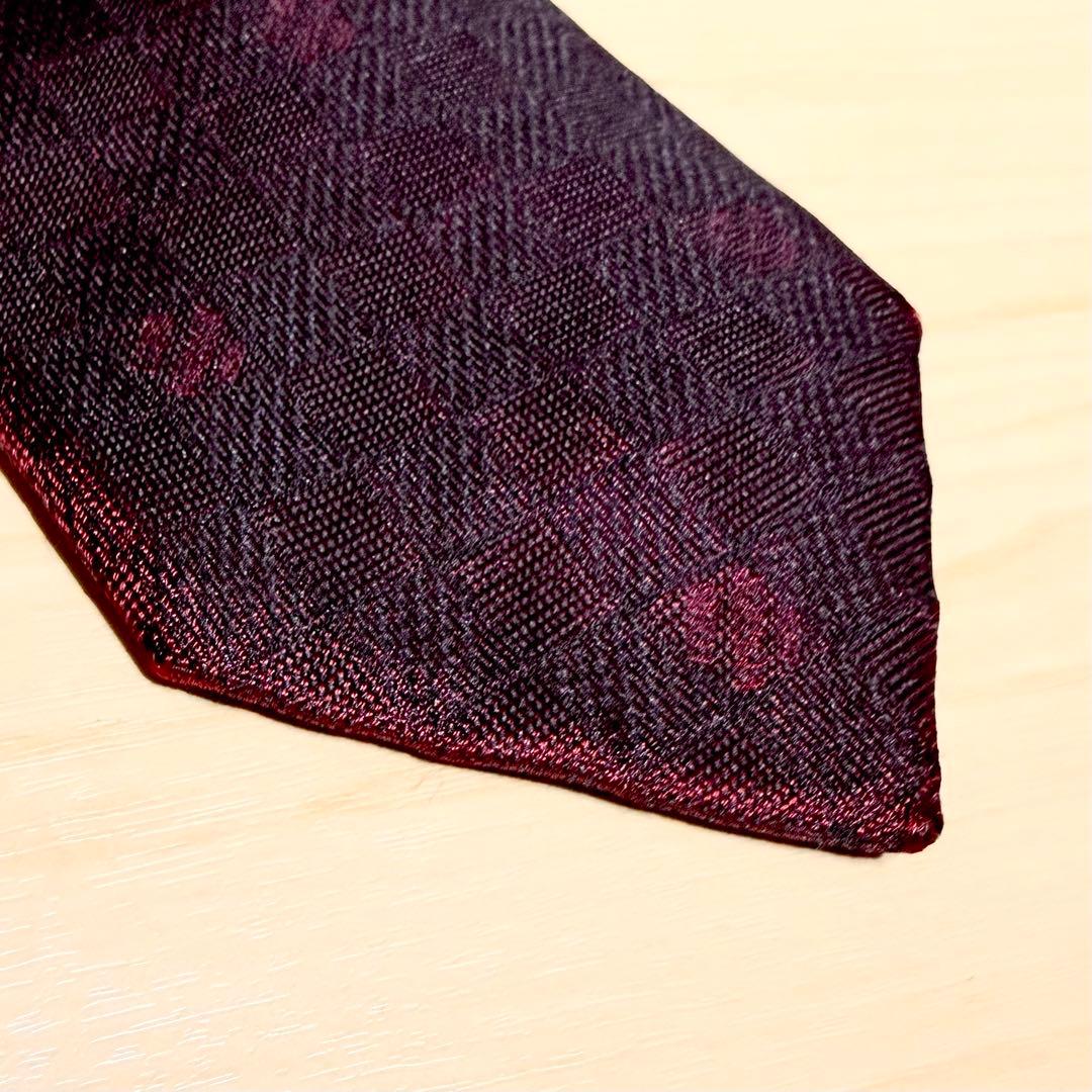 ルイ・ヴィトン ダミエ シルクネクタイ LOUIS VUITTON LV