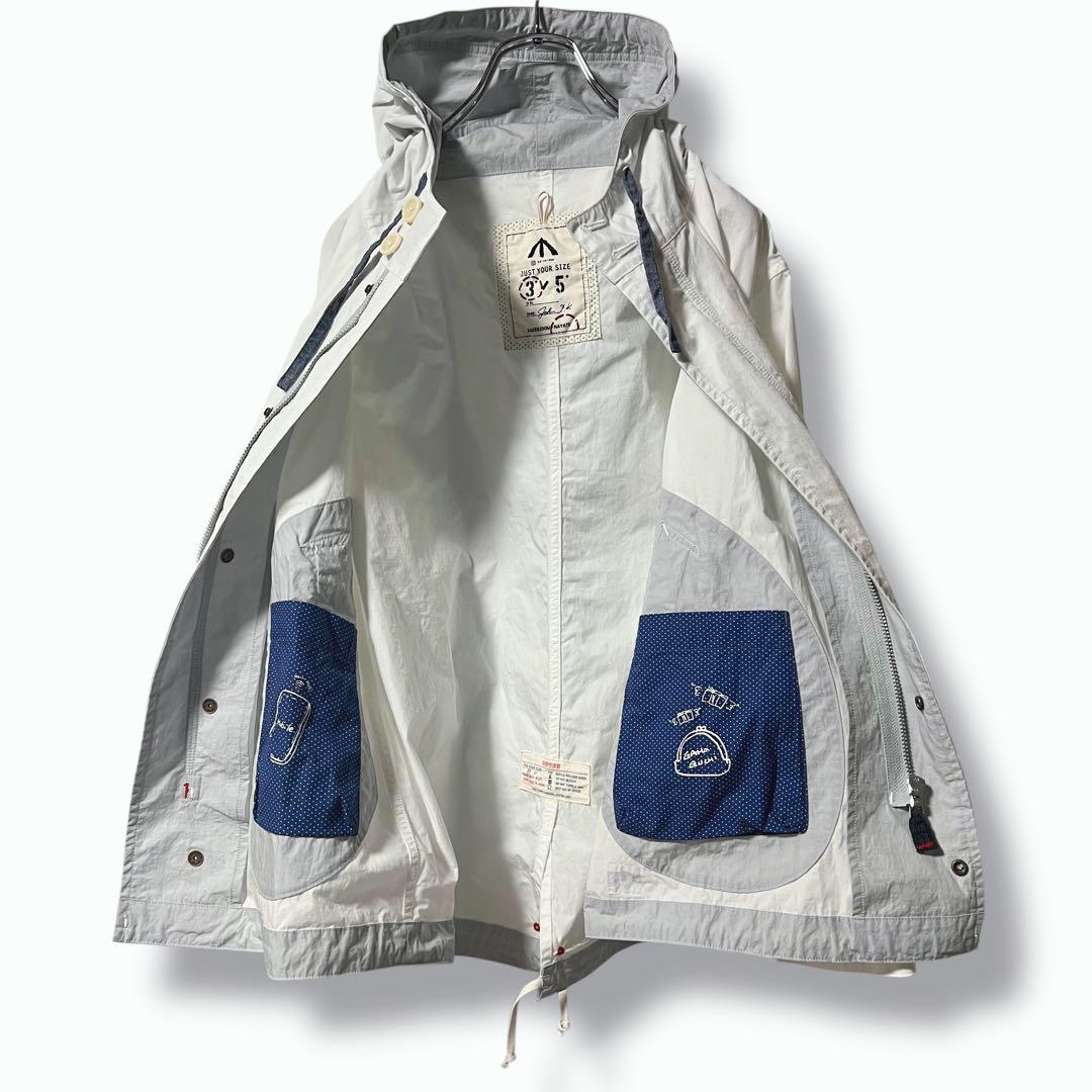 じゅん様 美品❤️春アウター❤️快晴堂 HAYATE ナイロンパーカー マウンテン