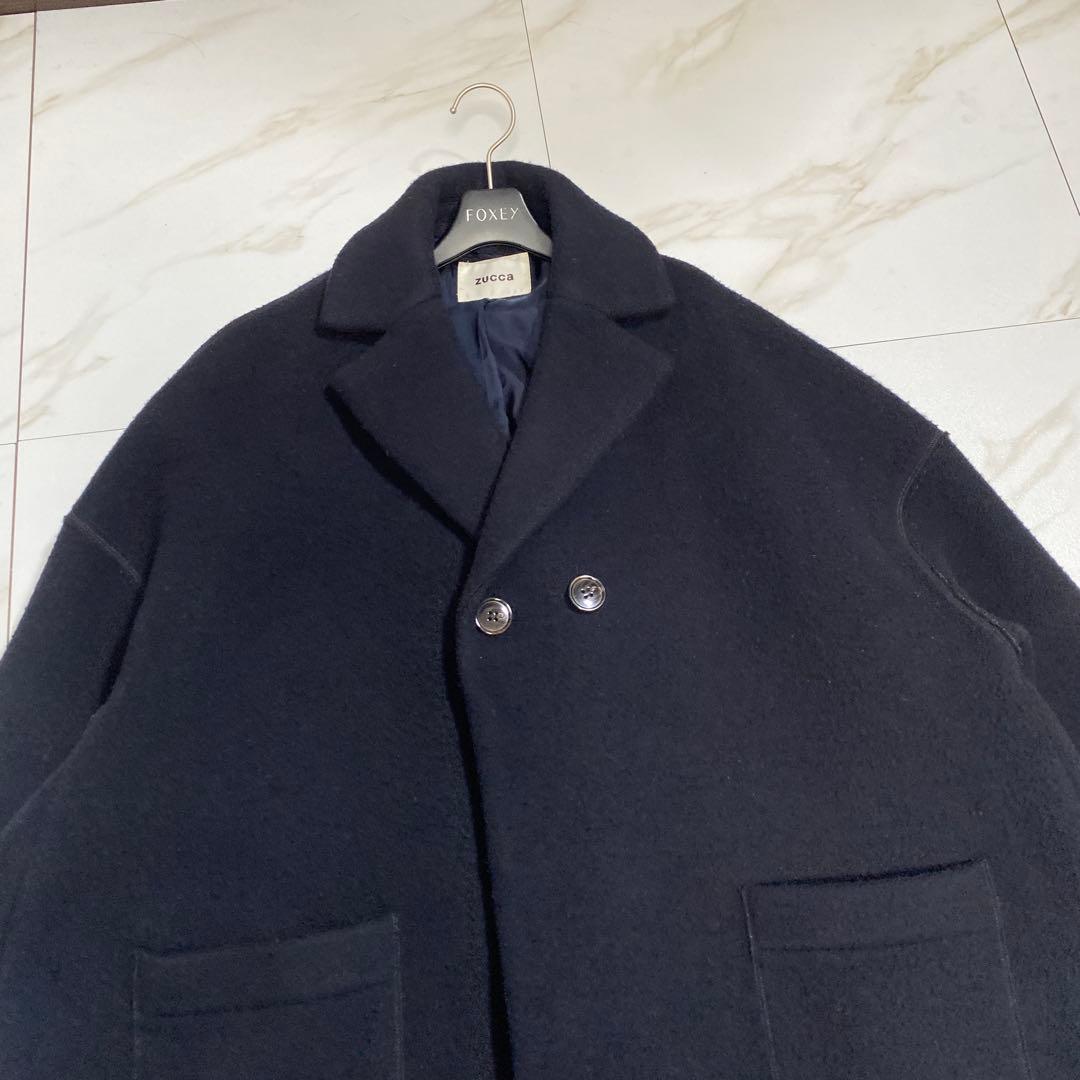 即完売♡ZUCCA ウールリバーコート コクーン アシンメトリー ダブル
