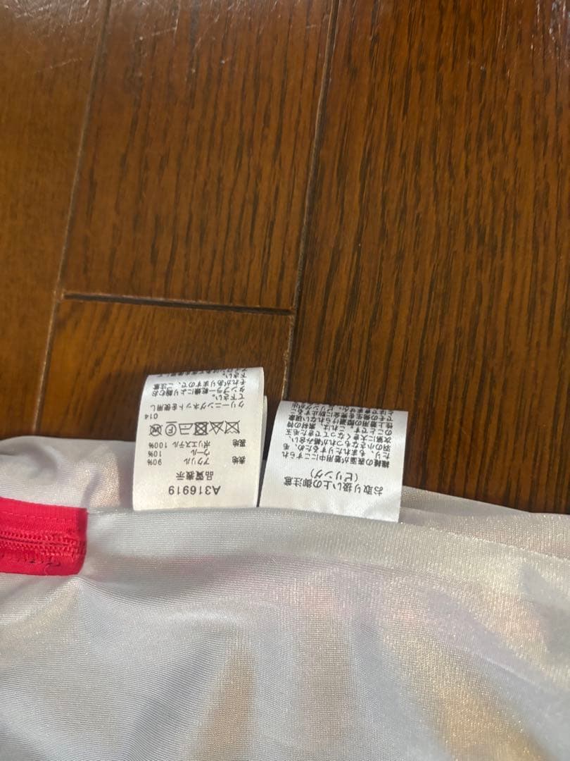 アルチビオ　プリーツスカート ピンク/黒