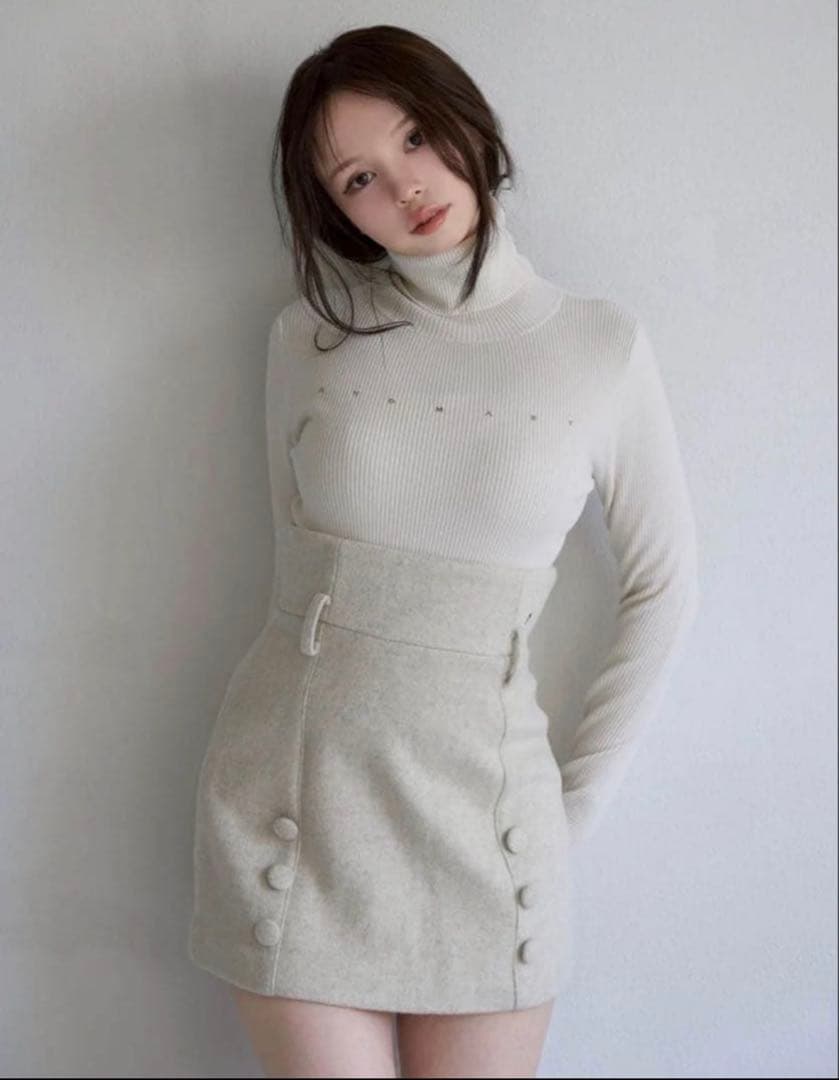 スカート andmary Blair high waist skirt