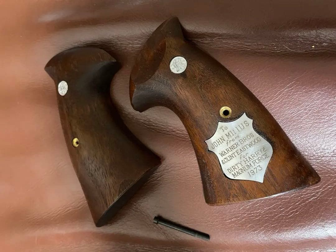 MULE CAW マグナムフォース タナカ S&W M29用 木製グリップ