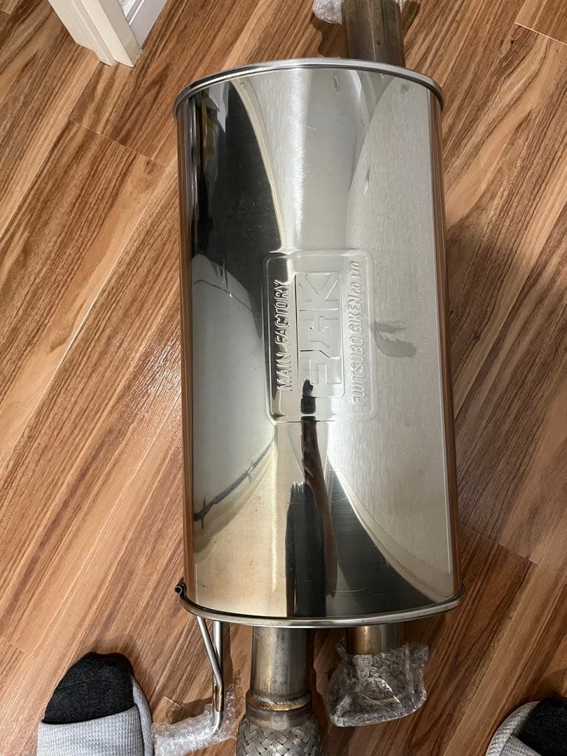 美品　日産エルグランド　E51用　フジツボ　センターパイプフォーワゴリス