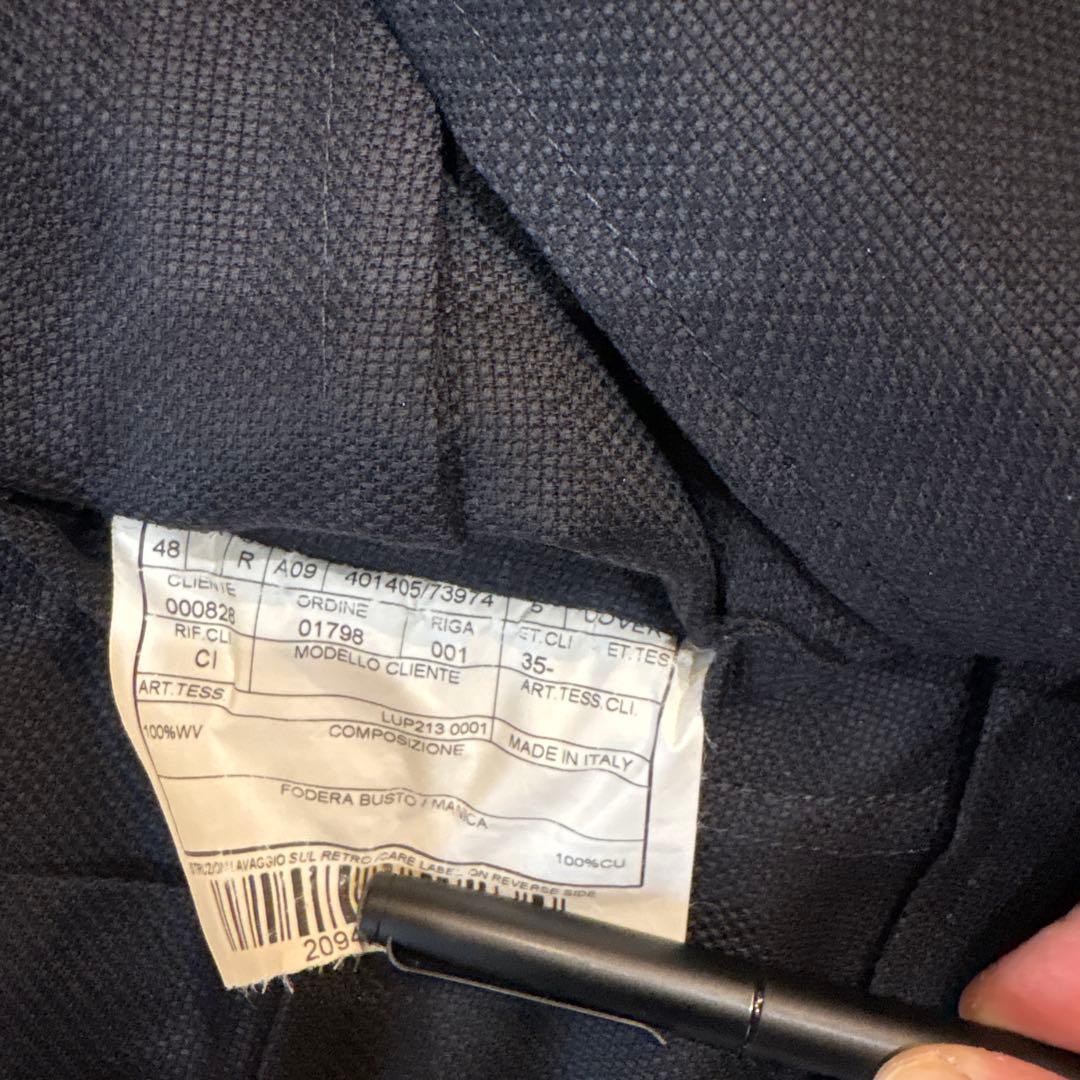 BOGLIOLI DOVER テーラード 3B ウール センターベント 48