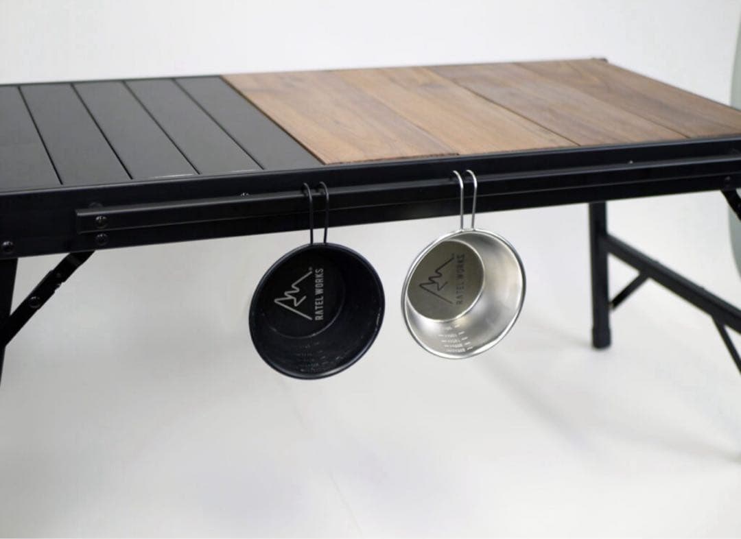 新品　スノーピーク フラットバーナー ラーテルワークス　ウッドパネルテーブル