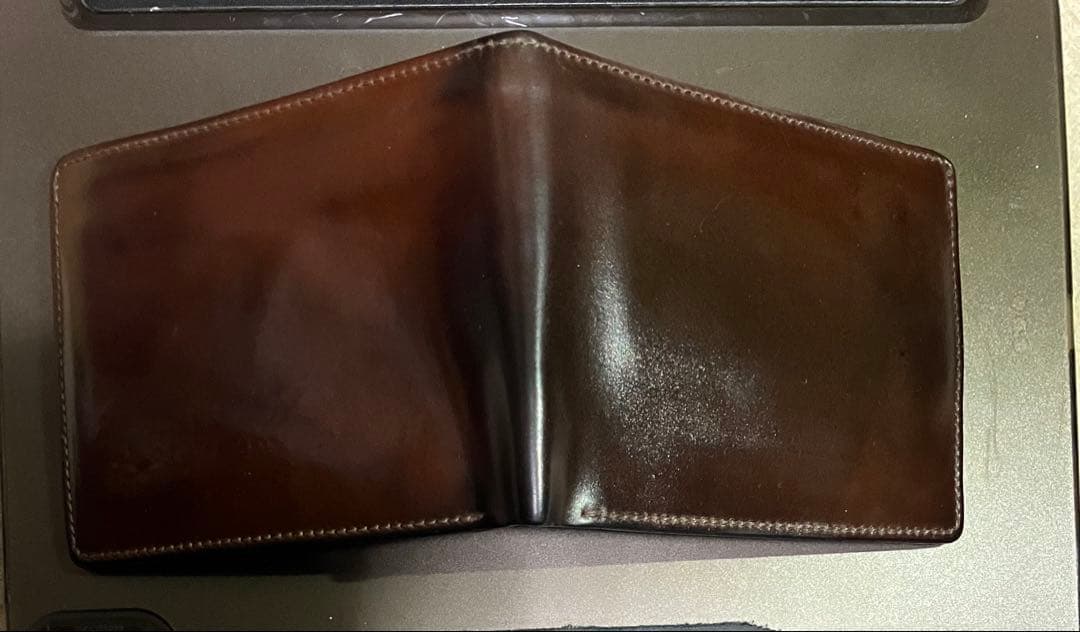 ま*ば様 【定価74000円】 ホーウィン　シェルコードバン 塩原朋和作　二つ折