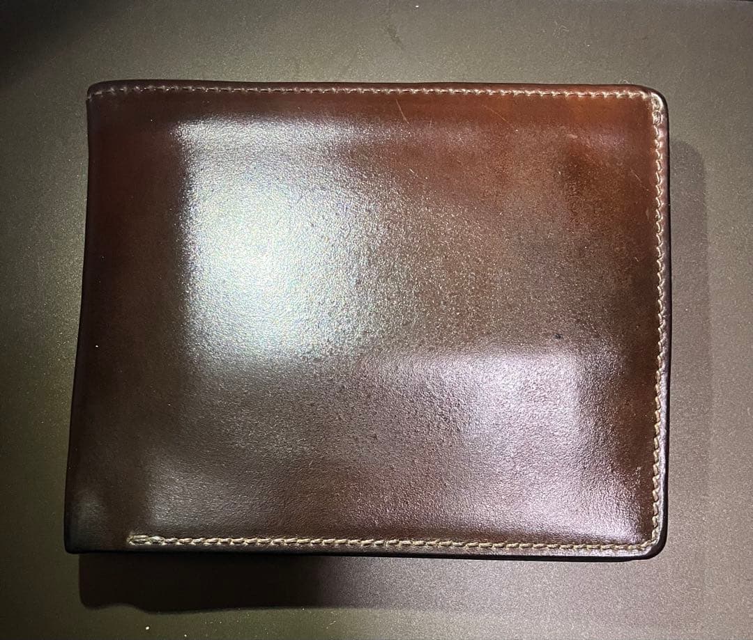 ま*ば様 【定価74000円】 ホーウィン　シェルコードバン 塩原朋和作　二つ折