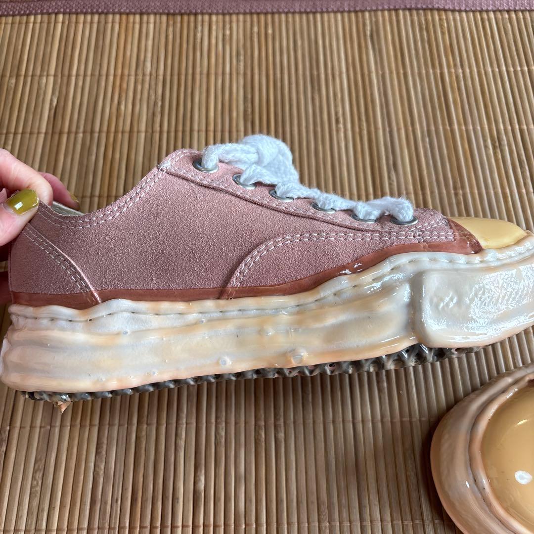 美品　メゾンミハラヤスヒロ OG SOLE DIP LOWTOP 38