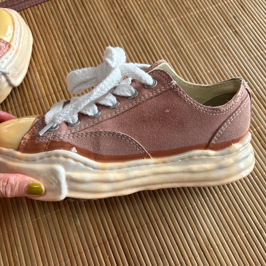美品　メゾンミハラヤスヒロ OG SOLE DIP LOWTOP 38