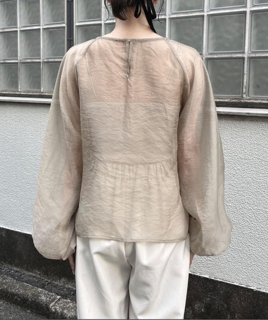 CAPRICIEUX LE'MAGE 3SETアシメフリルワンピース ベージュ