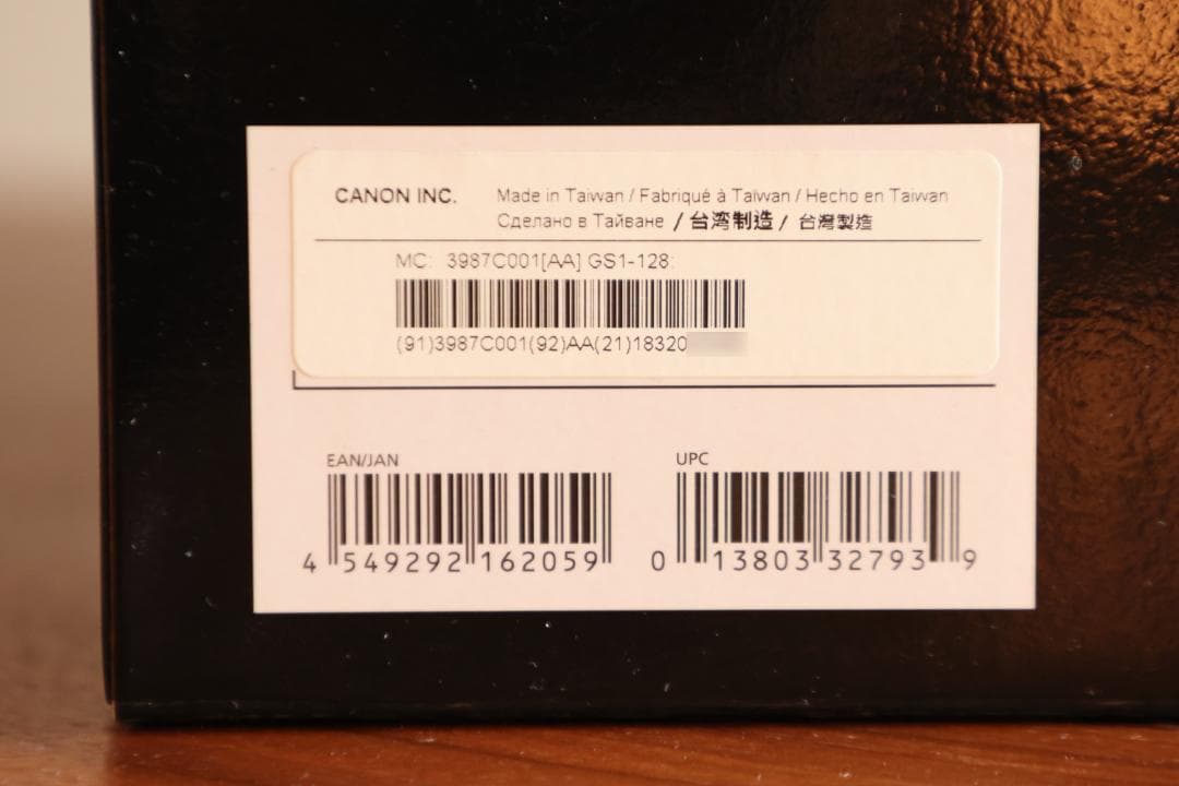 キヤノン RF800mm F11 IS STM 箱・保証書付き