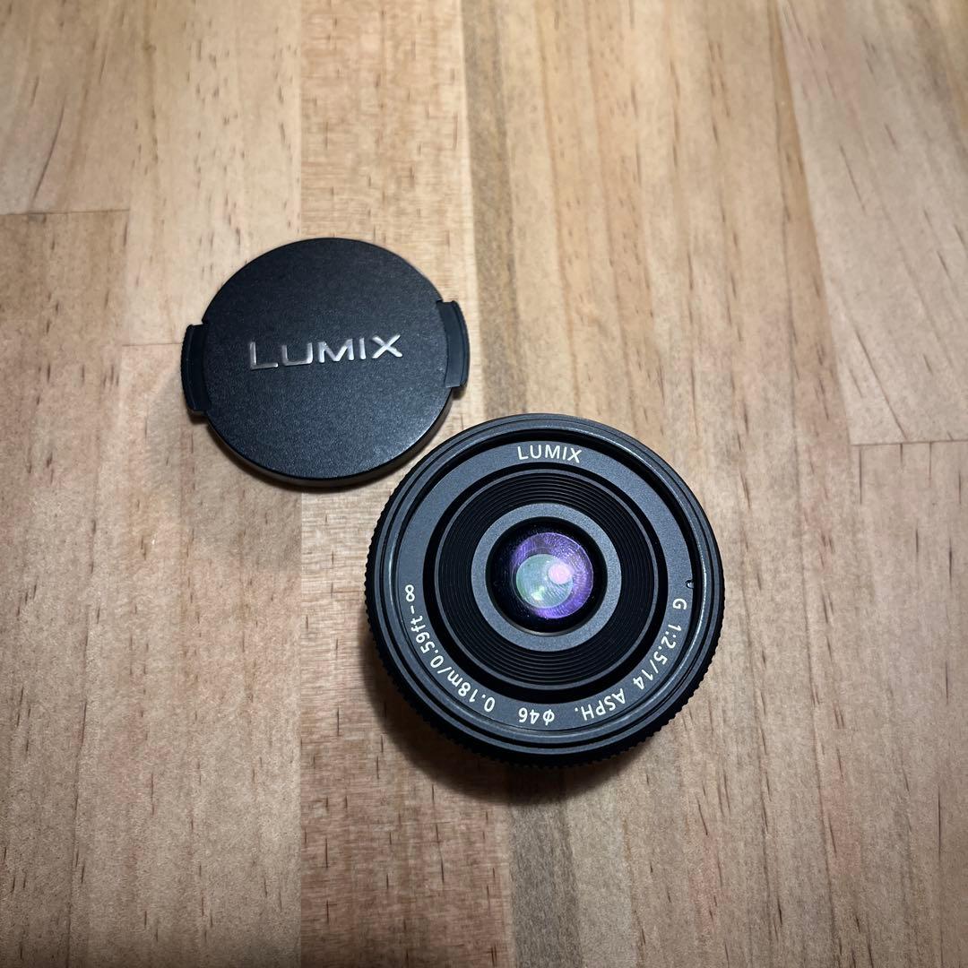 LUMIX 14mm f2.5 単焦点レンズ