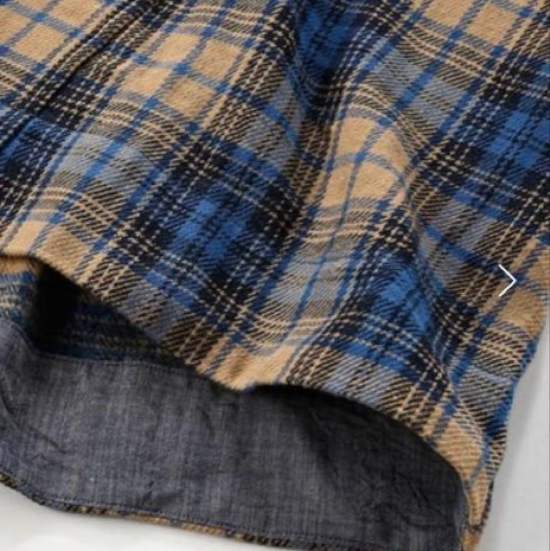 ア*ュ様 45R ジンバネルのチロルドレス　ブルー系　フリーサイズ