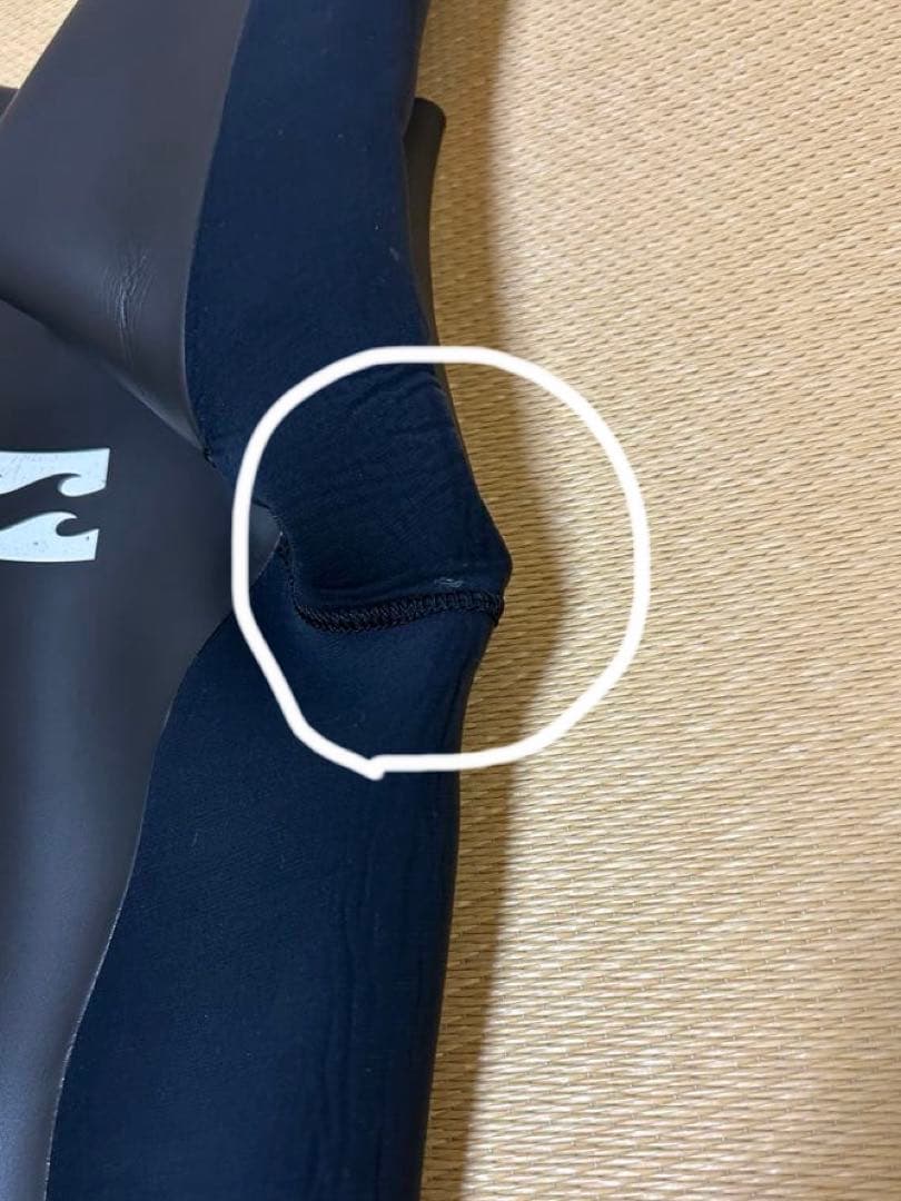 あ*い様 ビラボン　タッパー　ウエットスーツ　ロングスリーブ　BEWET、RAS