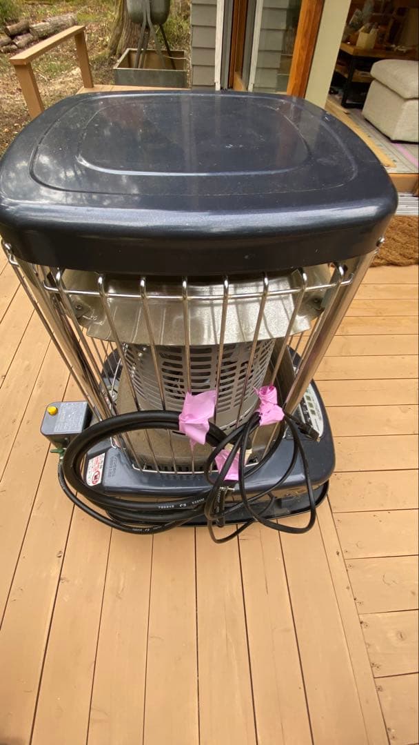 発送不可CORONA BLUE BURNER 灯油式ストーブ　灯油タンク接続可能