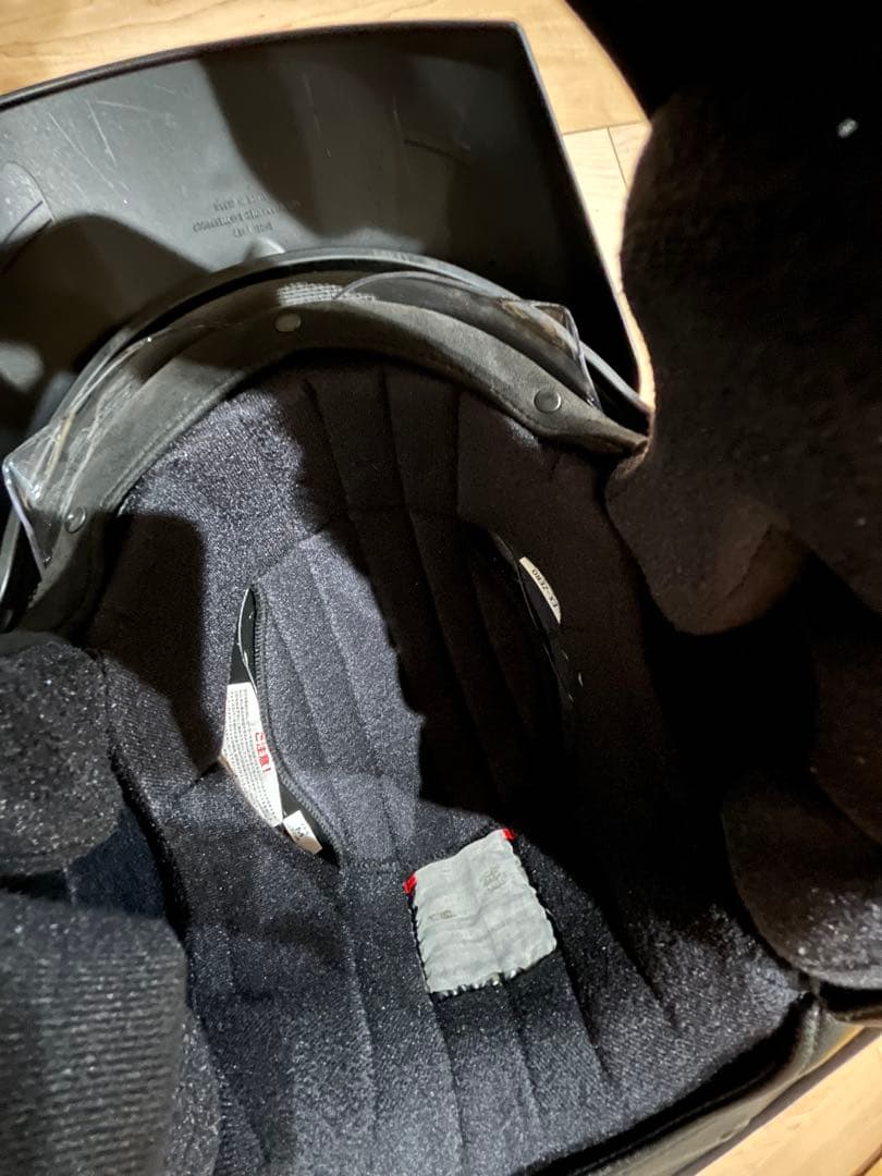 値下げ_SHOEI EX-ZEROヘルメット_ Ｍサイズ_内装クリーニング済み