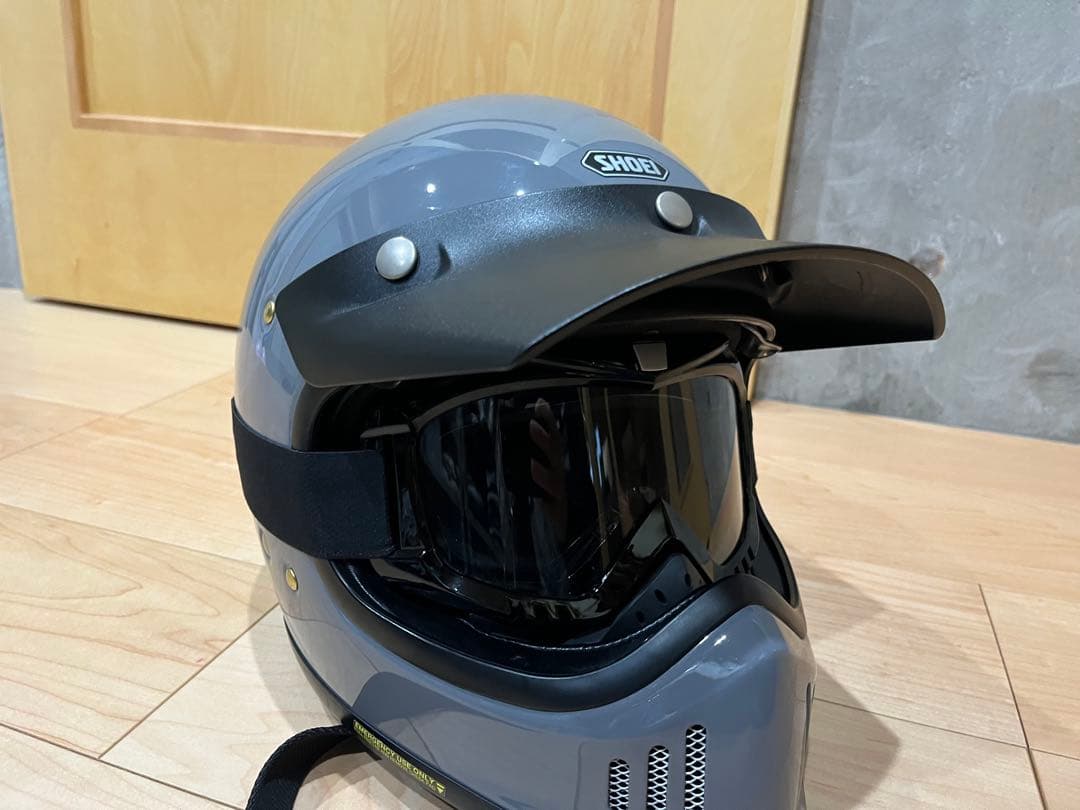 値下げ_SHOEI EX-ZEROヘルメット_ Ｍサイズ_内装クリーニング済み