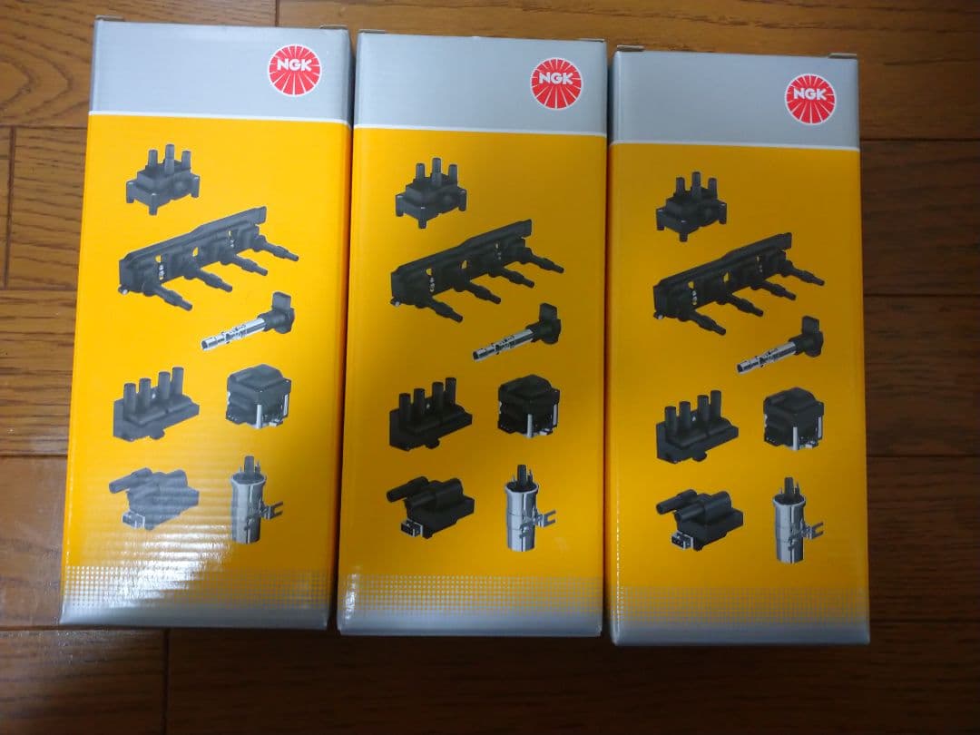 最終特価NGKイグニションコイル U5157 3本セット　JB23Wなど