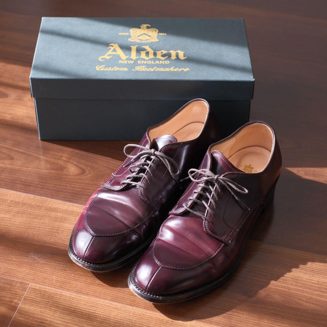 k*l様 Alden オールデン 54321 Vチップ 10D コードバン バー